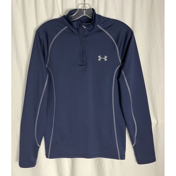 Under Armour Tops - Under Armour Navy Blue Sweatshirt